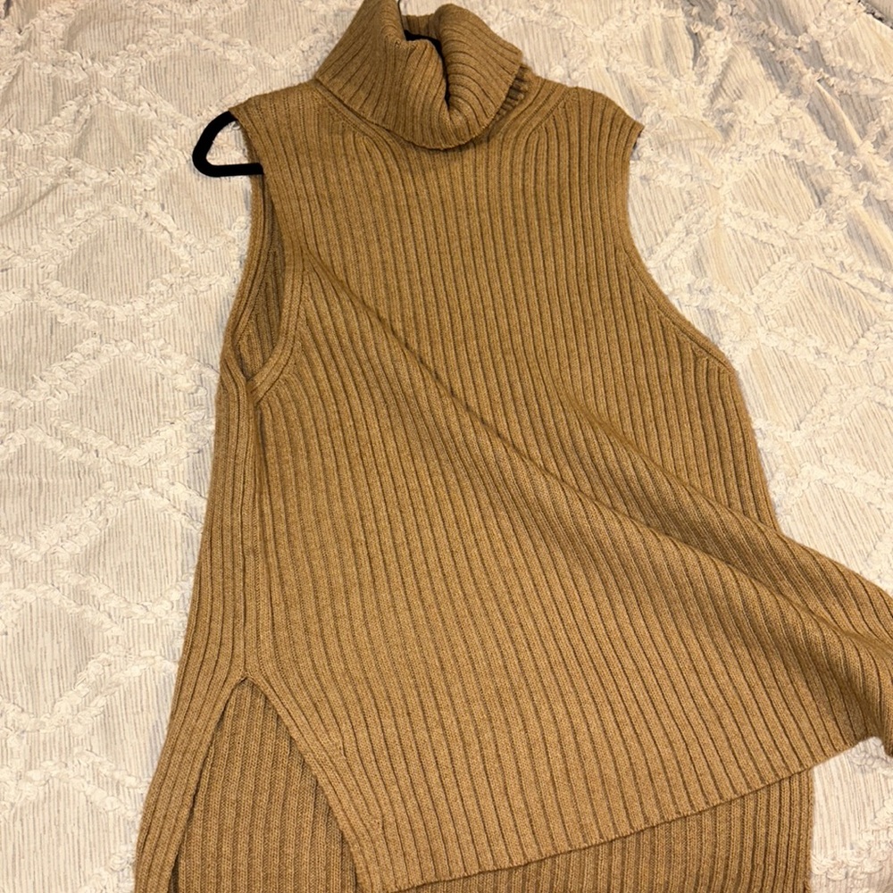 Womens long turtleneck tunic